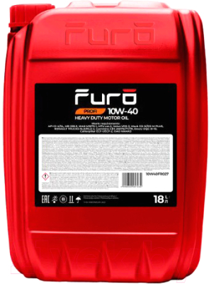 Моторное масло Furo Profi 10W40 / 10W40FR027 (18л)