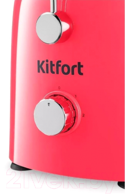 Соковыжималка электрическая Kitfort KT-1144-1 (малиновый)