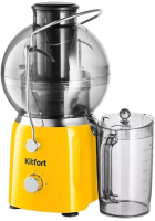 Соковыжималка электрическая Kitfort KT-1144-3 (желтый) - 