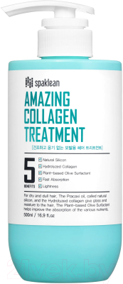 Бальзам для волос Spaklean Amazing Collagen Treatment (500мл)