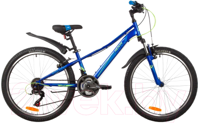 Велосипед Novatrack 24 Valiant / 24SH18V.VALIANT.12BL22 (синий)