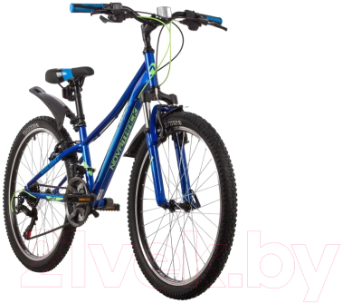 Велосипед Novatrack 24 Valiant / 24SH18V.VALIANT.12BL22 (синий)