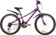 Велосипед Novatrack 24 Valiant / 24SH18V.VALIANT.12VL22 (фиолетовый) - 