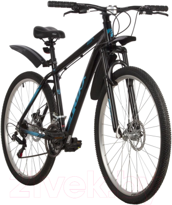 Велосипед Foxx Atlantic D 27.5 / 27AHD.ATLAND.16BK2 (16, черный)