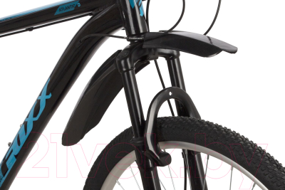 Велосипед Foxx Atlantic D 27.5 / 27AHD.ATLAND.16BK2 (16, черный)