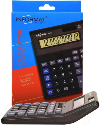 Калькулятор inФормат IFCT-2 (черный)