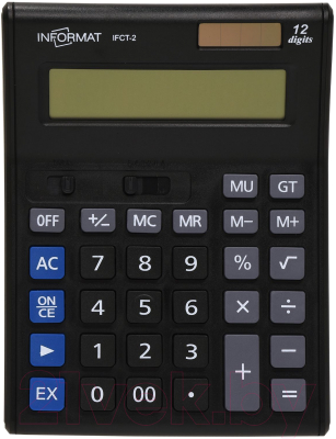 Калькулятор inФормат IFCT-2 (черный)