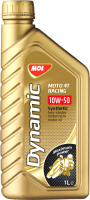 Моторное масло Mol Dynamic Moto 4T Racing 10W50 / 13301129 (1л) - 