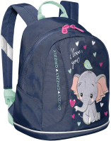 Детский рюкзак Grizzly RK-381-1 (синий) - 