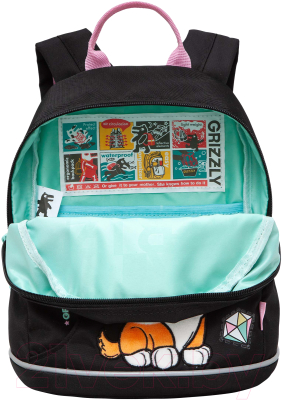 Детский рюкзак Grizzly RK-381-2 (черный)