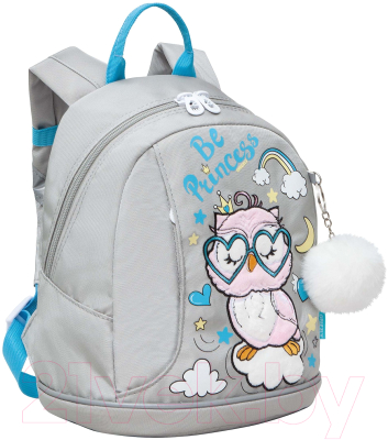 Детский рюкзак Grizzly RK-381-3 (серый)