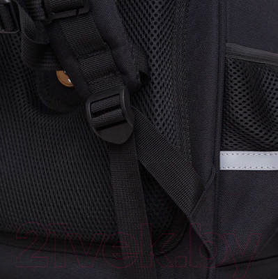 Школьный рюкзак Grizzly RAz-386-9 (черный)