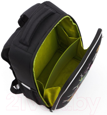 Школьный рюкзак Grizzly RAw-396-2 (черный)