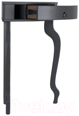 Консольный столик Мебелик Берже 16 (серый графит)
