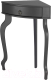 Консольный столик Мебелик Берже 16 (серый графит) - 