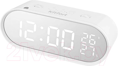 Настольные часы Kitfort KT-3311-1 (белый)