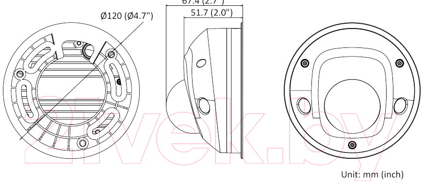 IP-камера HiWatch IPC-D542-G0/SU