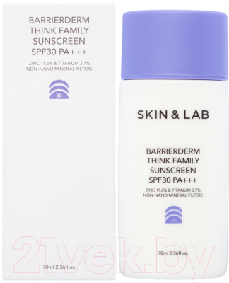 Крем солнцезащитный Skin&Lab Barrierderm Think Family Sunscreen (70мл)