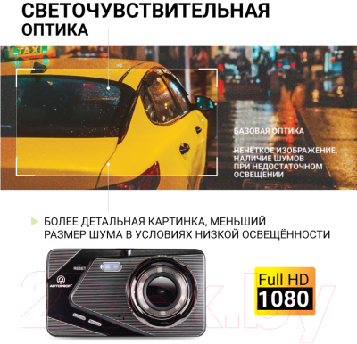 Автомобильный видеорегистратор Autoprofi DVR-4002