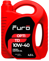 Моторное масло Furo Opti TD 10W40 / 10W40FR017 (4.5л) - 