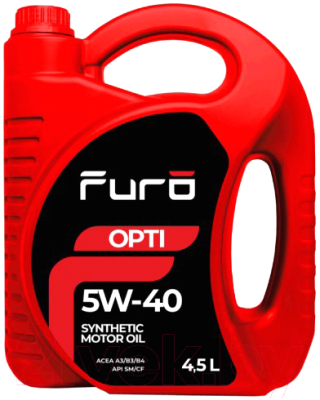 Моторное масло Furo Opti 5W40 / 5W40FR005 (4.5л)