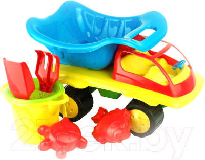 Набор игрушек для песочницы Zebra Toys Тюльпан / 15-5060-1