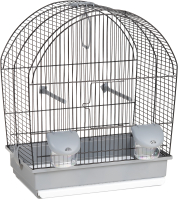 Клетка для птиц Voltrega 001642N (черный/серый) - 