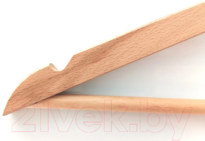 Набор деревянных вешалок-плечиков Albir Натуральный (10шт)