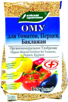 

Удобрение ОМУ, Для Томатов перцев баклажан