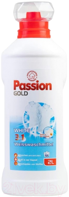 Гель для стирки Passion Gold 3in1 Для белого (2л)