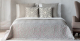 Набор текстиля для спальни Pasionaria Диана 230x250 с наволочками (бежево-серый) - 