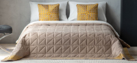 Набор текстиля для спальни Pasionaria Даллас 230x250 с наволочками (серый) - 
