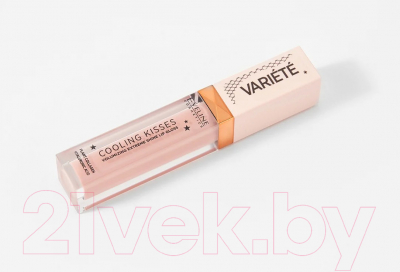 Блеск для губ Eveline Cosmetics Cooling Kisses Variete Для увеличения объема губ №02 (6.8мл)