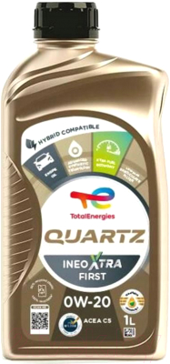 Моторное масло Total Quartz Ineo Xtra First 0W20 / 214313 (1л)