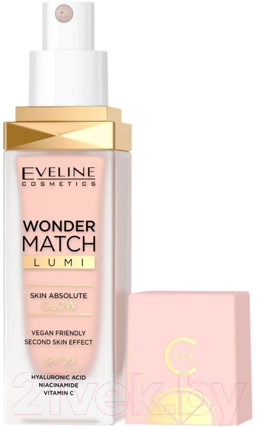 Тональный крем Eveline Cosmetics Wonder Match Lumi №05 Light (30мл) — фото 2