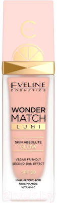 Тональный крем Eveline Cosmetics Wonder Match Lumi №10 Vanilla (30мл)