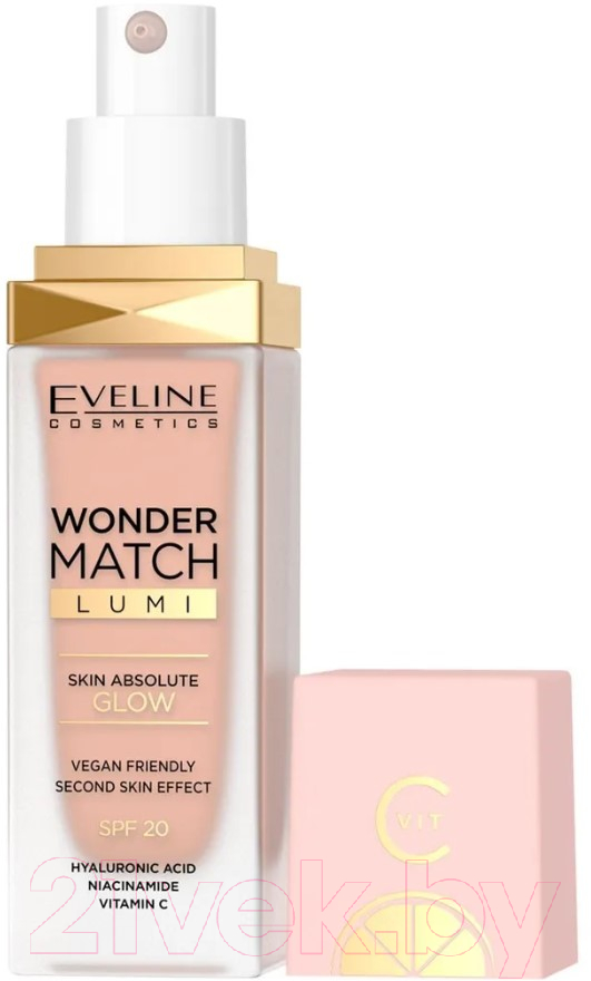 Тональный крем Eveline Cosmetics Wonder Match Lumi №15 Natural (30мл) — фото 2