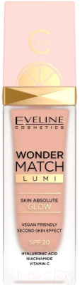 Тональный крем Eveline Cosmetics Wonder Match Lumi №20 Nude (30мл)