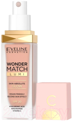 Тональный крем Eveline Cosmetics Wonder Match Lumi №20 Nude (30мл)