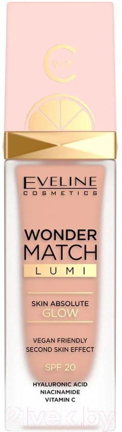 Тональный крем Eveline Cosmetics Wonder Match Lumi №20 Nude (30мл)