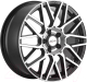 Миниатюра изображения товара Литой диск X'trike X-133 Omoda C5 18x7.5" 5x108мм DIA 60.1мм ET 33мм BKFP