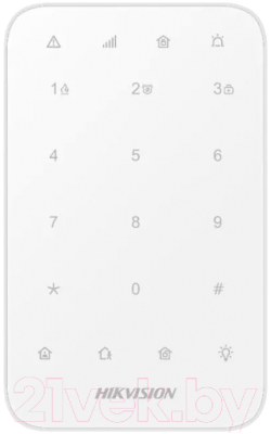 Клавиатура для охранной сигнализации Hikvision AX Pro / DS-PK1-E-WE