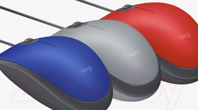 Мышь Logitech M110 / 910-005501 (красный)