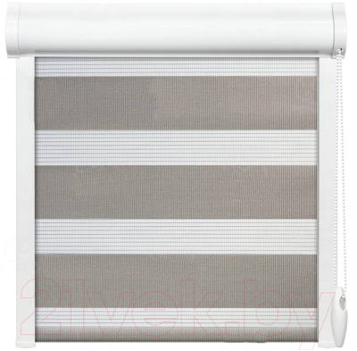 Рулонная штора АС МАРТ Баланс 120x160 (серый)
