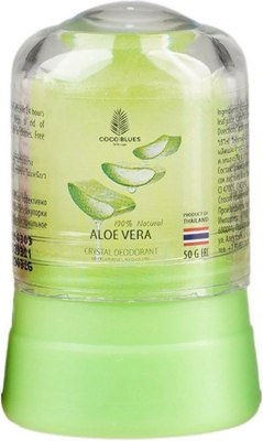Дезодорант-кристалл Coco Blues Natural Crystal Deodorant Aloe Vera (50г) - 