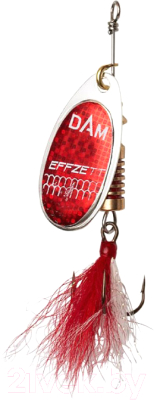 Блесна DAM FZ Standard Dressed Spinner 1 S / 60535 (Reflex Red)