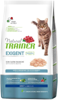 Сухой корм для кошек Trainer Для привередливых кошек с белым мясом (300г) - 