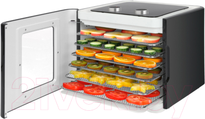 Сушильный шкаф для овощей и фруктов Clatronic DR 3773 (черный)