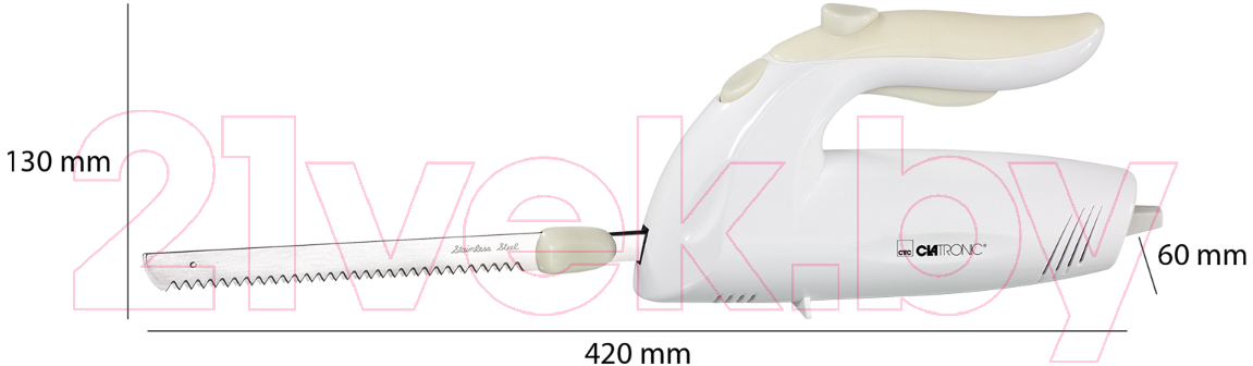 Нож электрический Clatronic ЕМ 3062