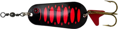 Блесна DAM FZ Standard Spoon S / 69602 (Fluo Red/Black Uv) - 